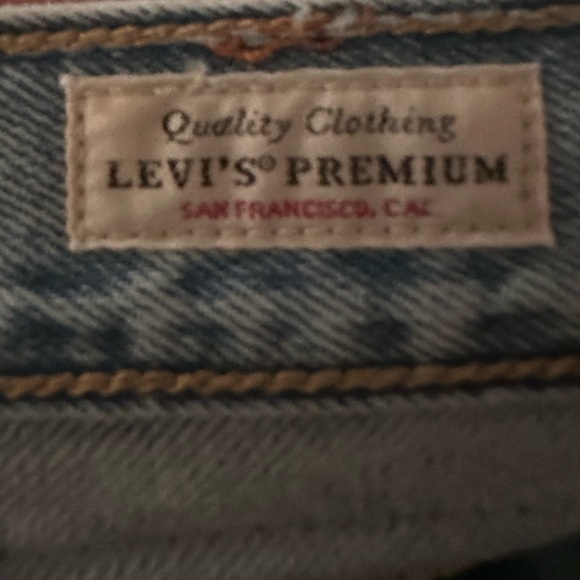 Levi’s Wedgie Straight Jeans size 32 NWOT - Picture 6 of 7